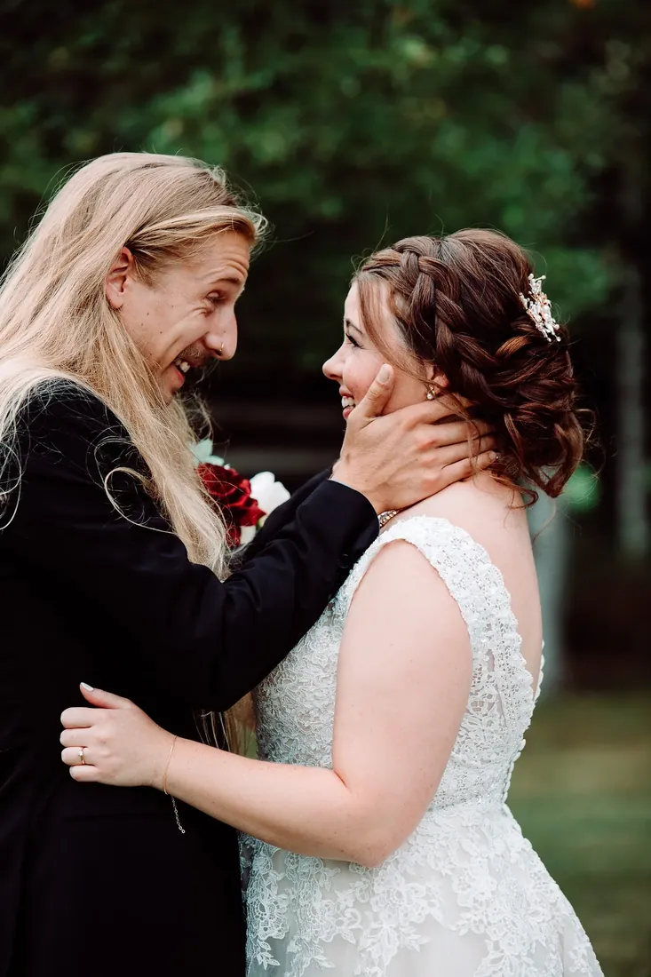 Amanda & Jack: right after the kiss