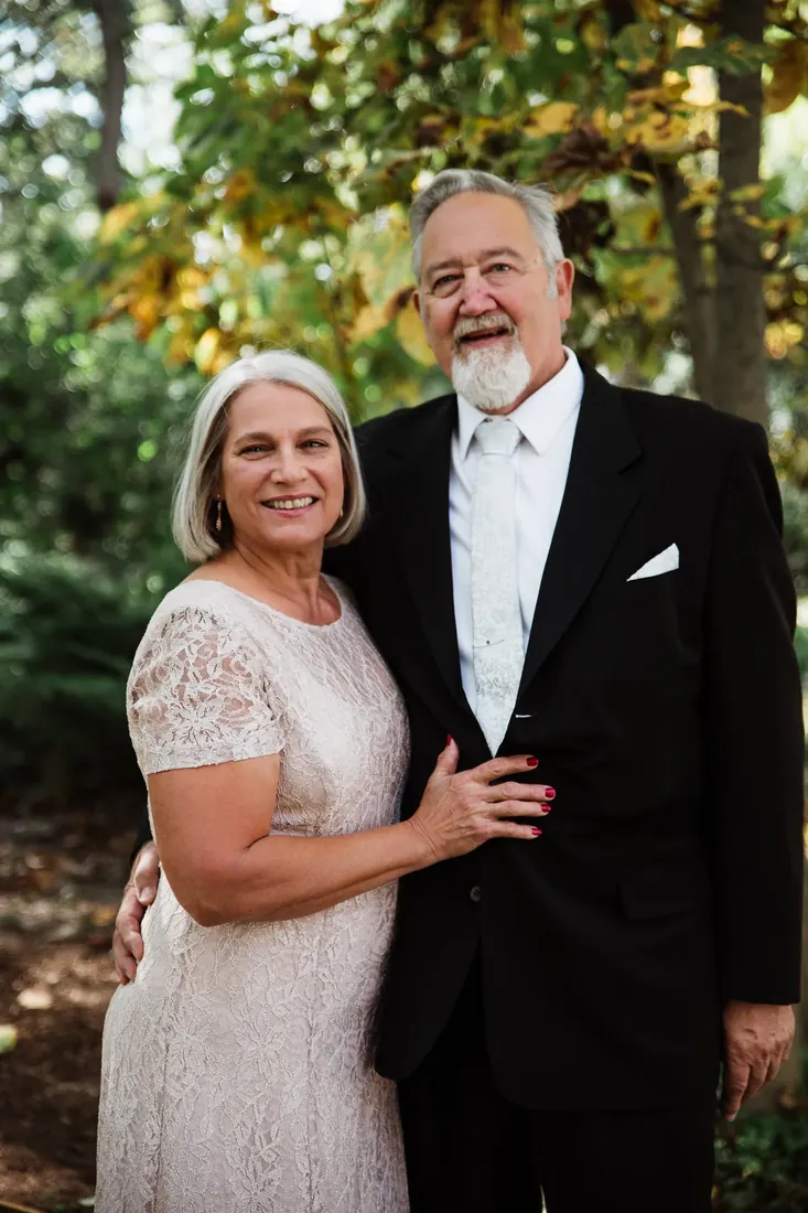 Cece & Erica: her parents, all dressed up