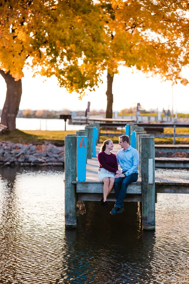 Nancy & Alex: closer, on the same dock
