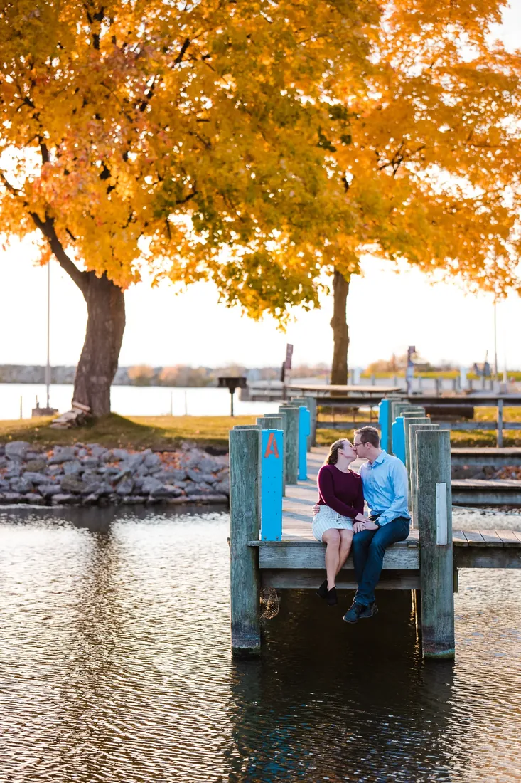 Nancy & Alex: the dock and the whole tree
